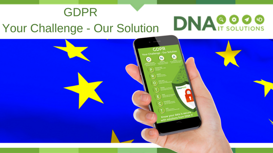 GDPR challenge DNA IT Solutions