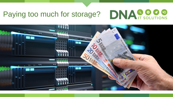 Paying too much for storage_ DNA IT Solutions