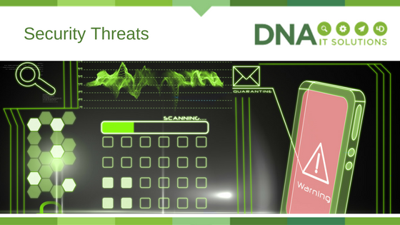 Web Security threats DNA IT
