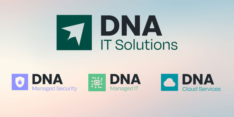 Set of new DNA IT Logos